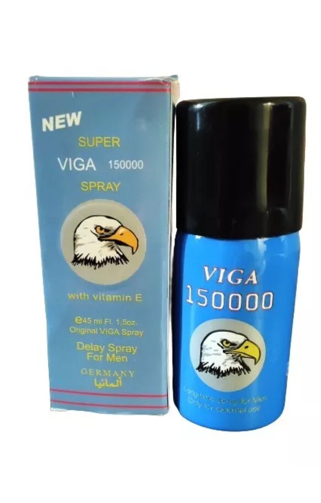 RETARDATEUR Ejaculation Précoce VIGA 150000 Spray 45 Ml Pour Homme