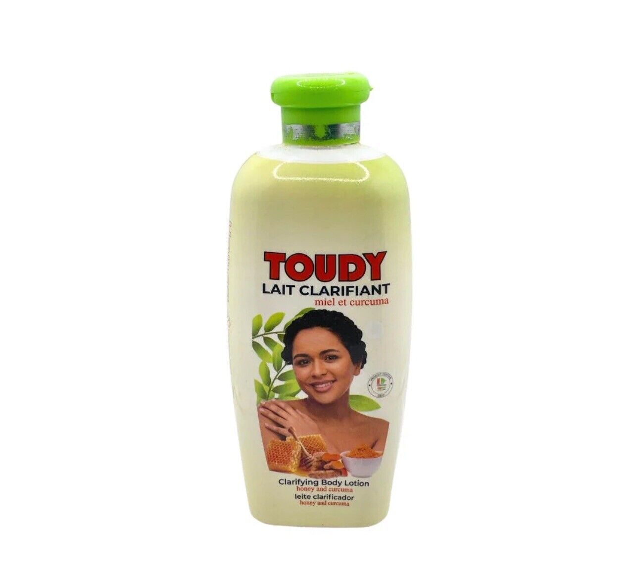 Lait Toudy Hydratant éclaircissant à base de miel et de curcuma 500ml - Kyabeauty