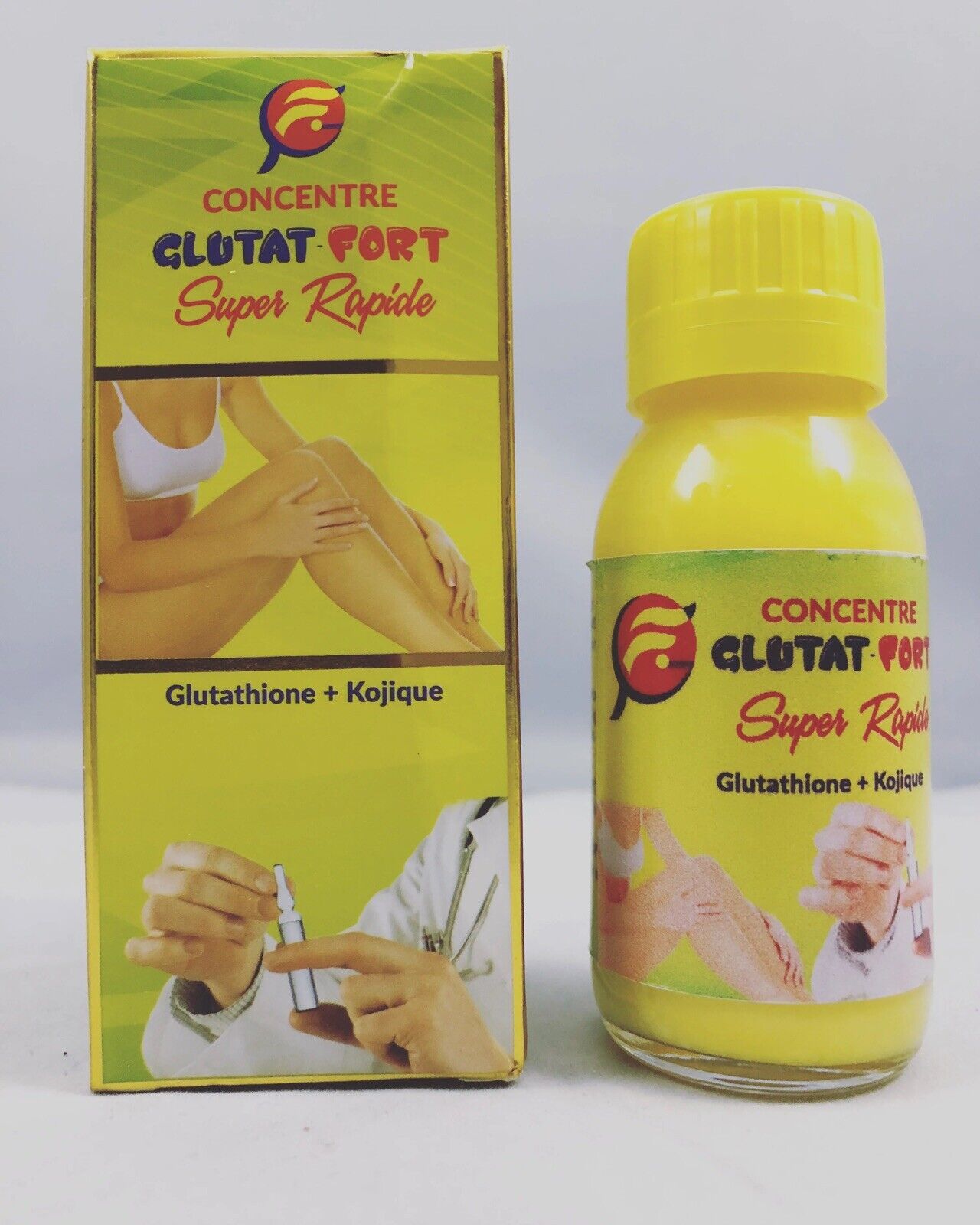 Original concentré GLUTAT FORT au glutathione + kojique super rapide anti-tâches - Kyabeauty