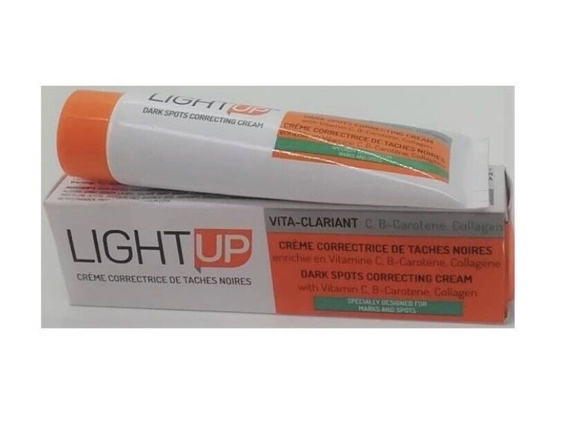 Light Up tube créme Anti Tache Imperfection Collagéne carotene - Kyabeauty