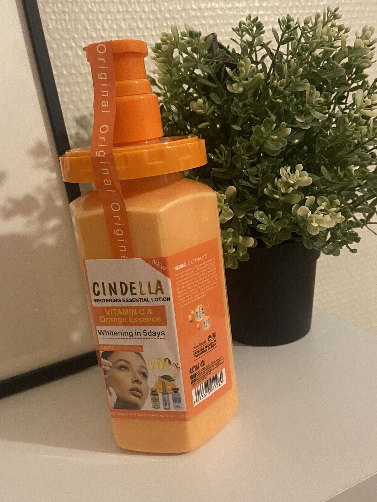 Cindella lait Eclaircissant Anti tache Anti Oxydants A La Vitamine C 500ml - Kyabeauty