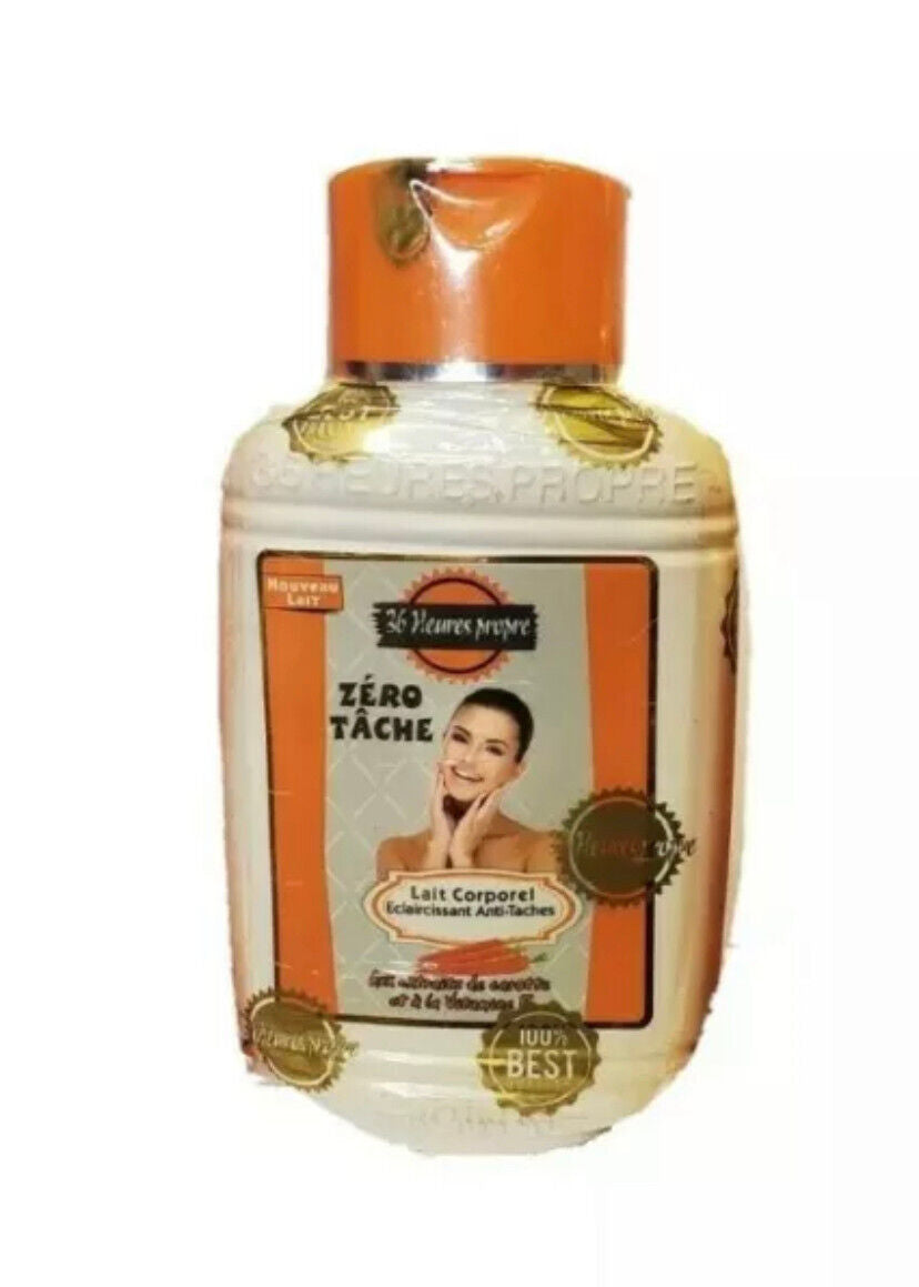 lait zero tache carotte ultra éclaircissant anti imperfection anti tache - Kyabeauty