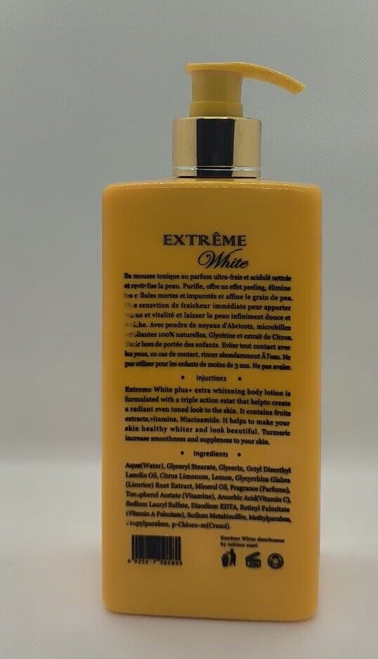 Lait Extrême White Plus+ Ultra Éclaircissant Formule Avancée MeilleureNouveauté