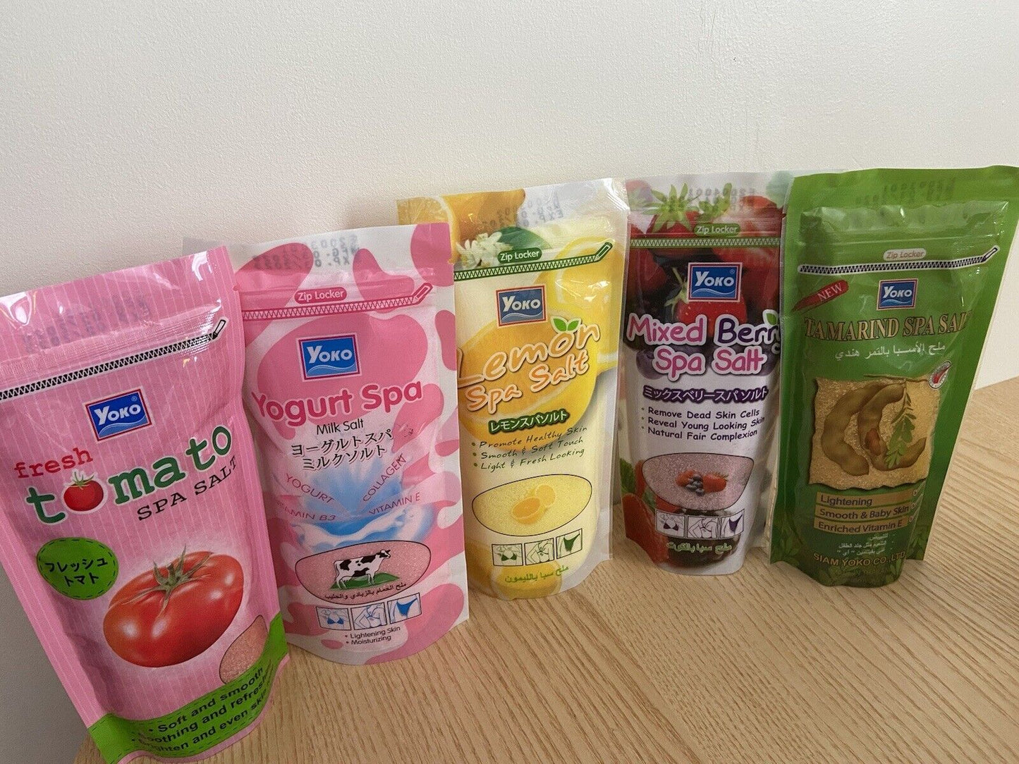 Yoko Mélange Baie Spa Lait Sel Hydratante Gommage Exfoliant Corps 300g Neuf - Kyabeauty