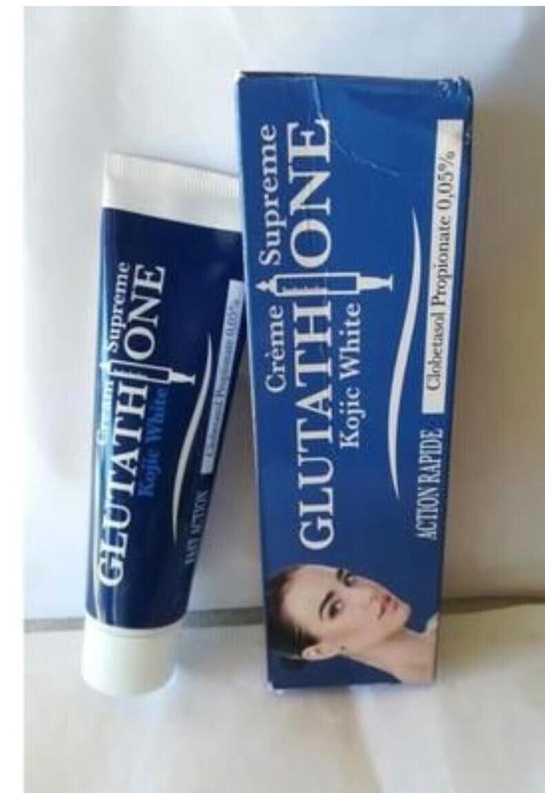 Crème Supreme GLUTATHIONE TUBE ÉCLAIRCISSANT FORT ANTI TÂCHE , Anti Acné - Kyabeauty