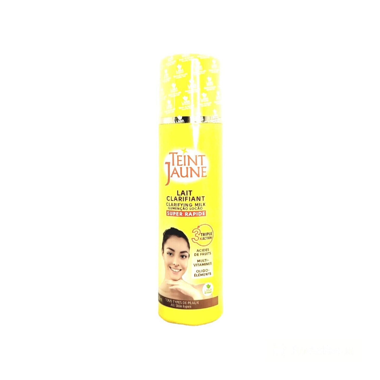 Lait Teint Jaune rapide max 10 jours effet réparation de teint éclaircissant - Kyabeauty