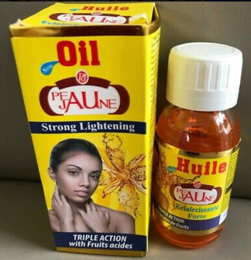 Huile peau jaune triple action rajeunissant & blanchisseur anti rides lisse - Kyabeauty