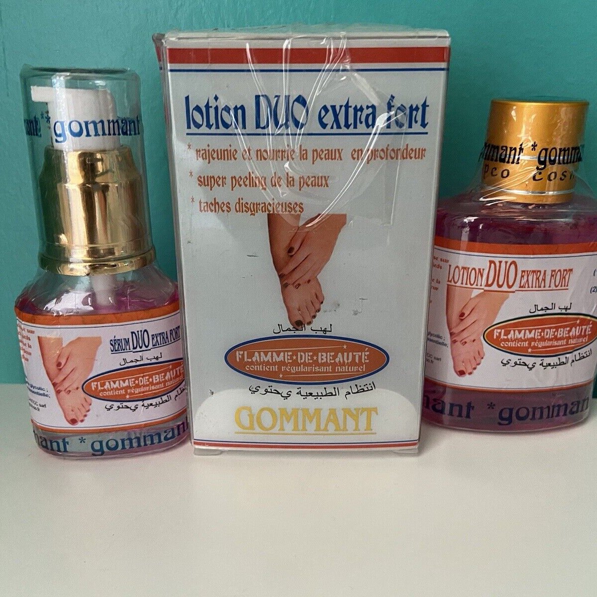 Lotion Duo ÉCLAIRCISSANT GOMMANT REGULARISANT TÂCHES Rebelles PIEDS ET MAINS - Kyabeauty