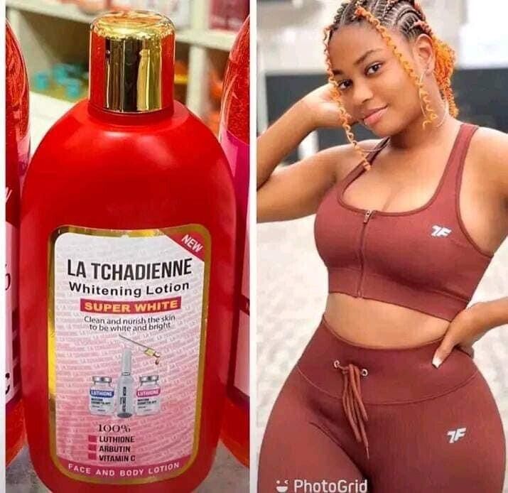 La Tchadienne Lait super eclaircissant,anti-tâches noires, action 3 jours. - Kyabeauty
