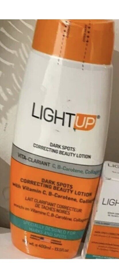 Lait Eclaircissant Light Up Carotène Aloe Vera Anti Tache Imperfection Collagéne - Kyabeauty