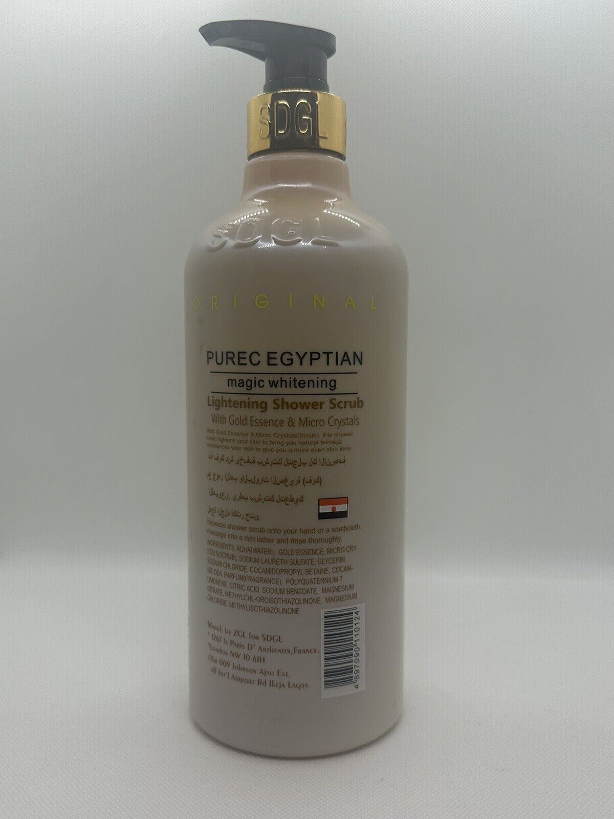 Purec Egyptian Magic, Gel douche éclaircissant 1 litre