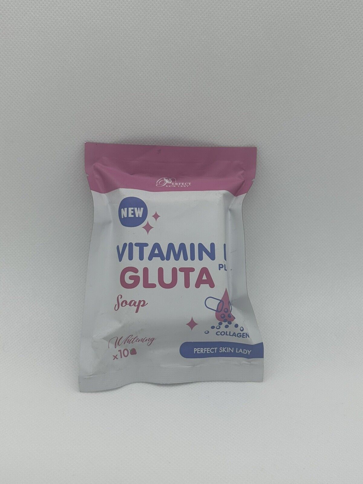 SAVON Gluta Vitamin E Thaïlandais au Collagène Glutathion Imperfections
