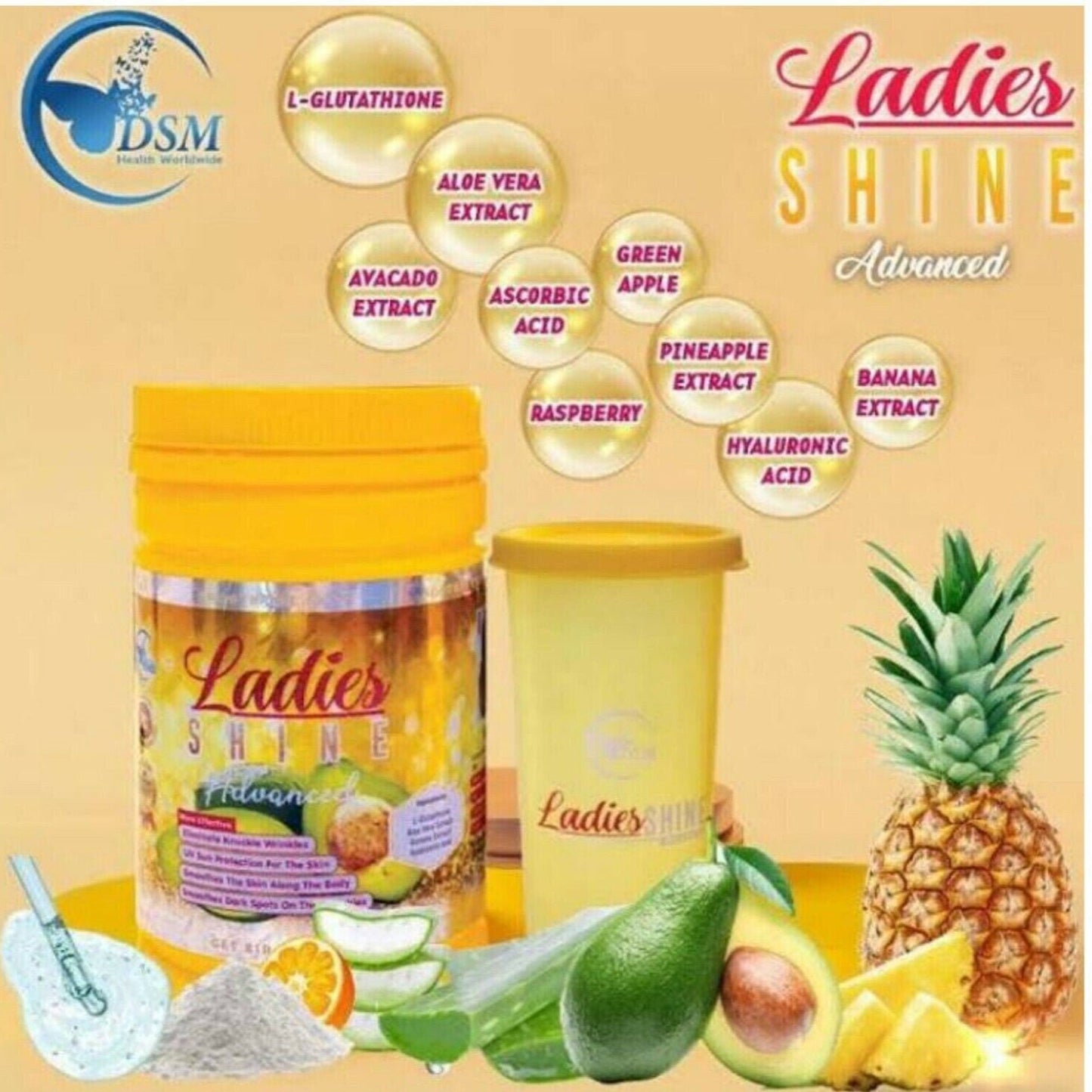 Ladies SHINE Advanced Glutathione - Kyabeauty