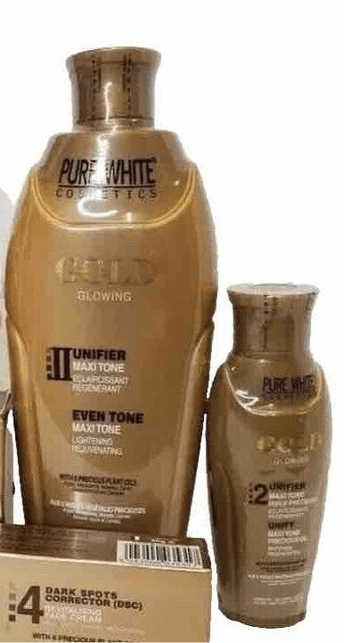 Pure White gold lait et huile - Kyabeauty