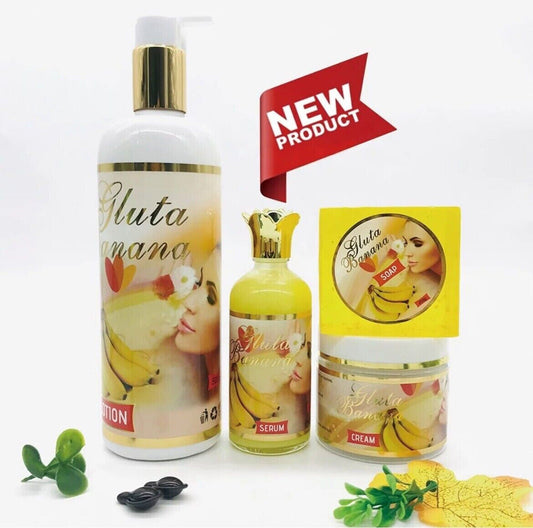 GAMME GLUTA BANANA Ultra Éclaircissant, Anti-tache ,exfoliant - Kyabeauty