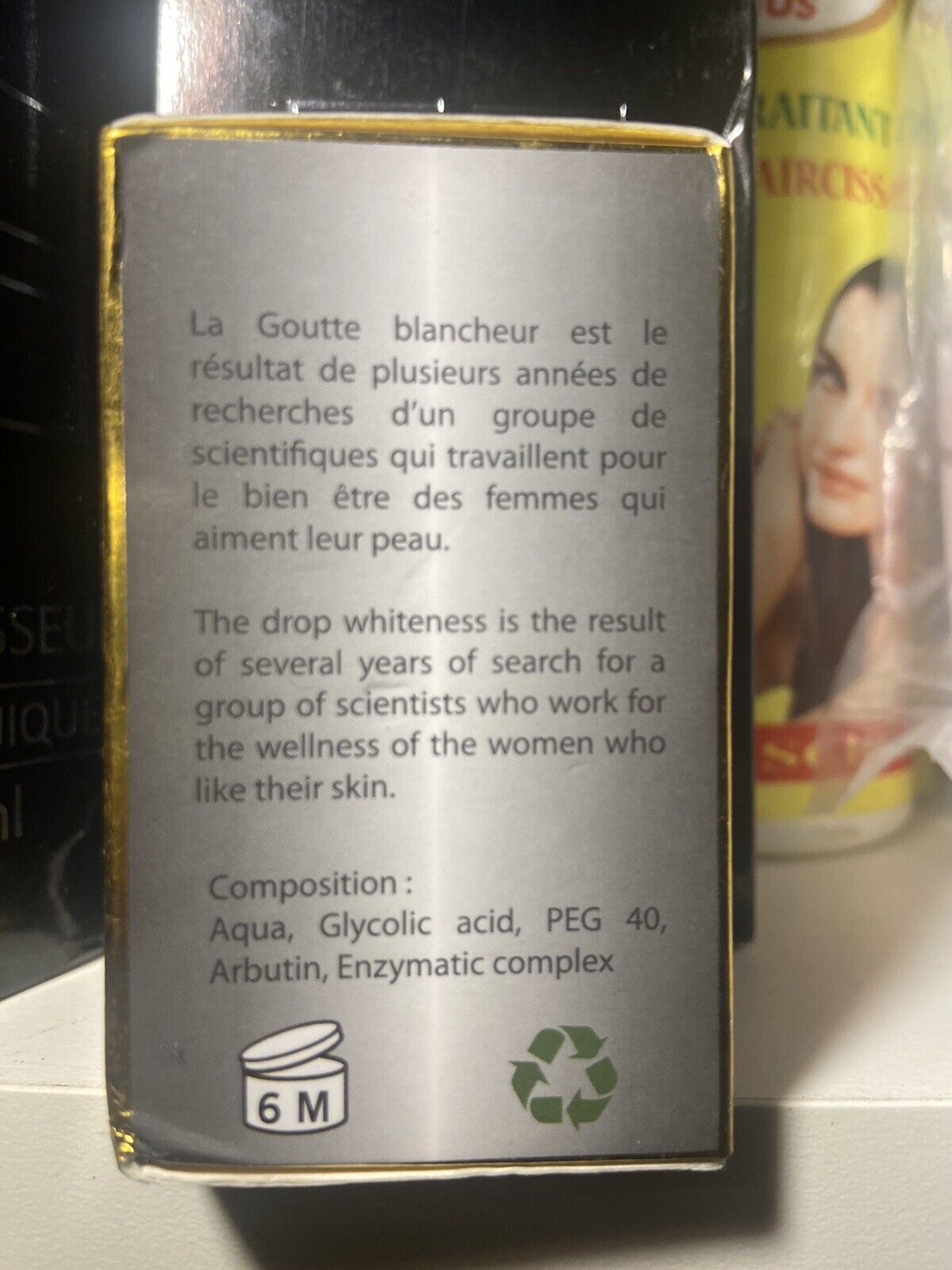 Maney gouttes blancheur accelerateur d'éclat pour les mains et pieds noires. - Kyabeauty