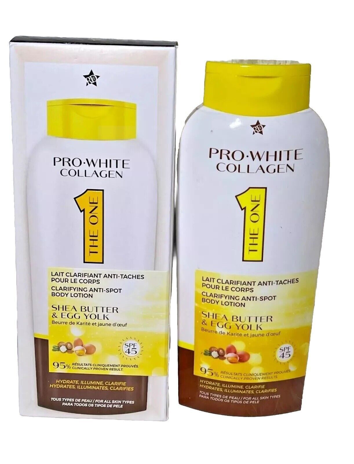 Prowhite collagen clarifying milk anti imperfection zero stain pro.white