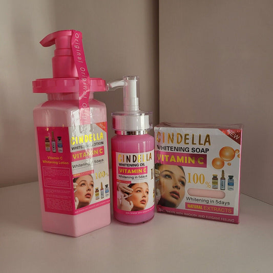 Gamme Cindella Eclaircissant BLANCHISSANT A La Vitamine C anti quinto taches - Kyabeauty
