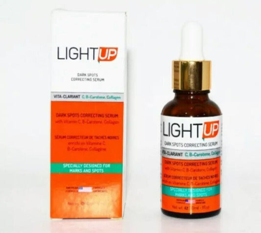 Serum Eclaircissant Light Up Anti Tache Imperfection Collagéne carotene - Kyabeauty