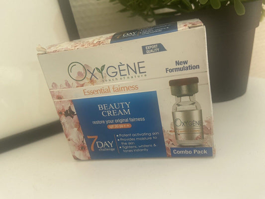 OXYGÈNE Crème De Visage, Hydratante, Tonifiante, Eclaircissante - Kyabeauty