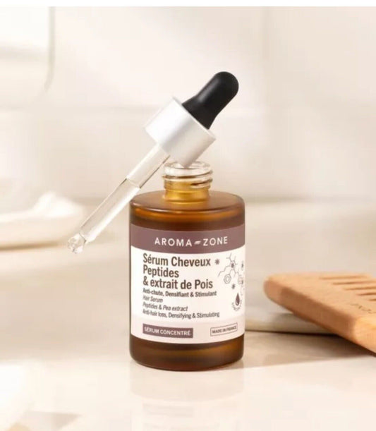 AROMA ZONE  Sérum Cheveux Anti-Chute Peptides & extrait de pois 50ML