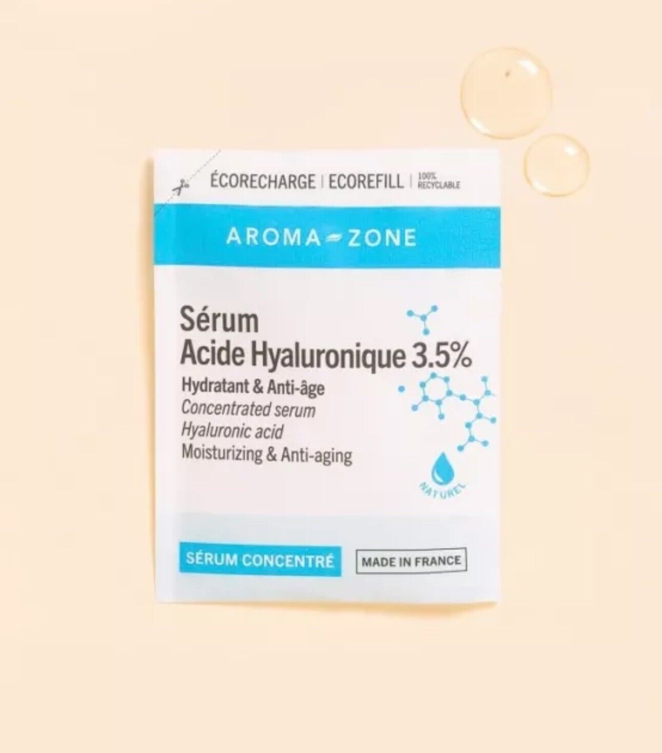 Aroma-zone Sérum concentré d'Acide hyaluronique 3,5%