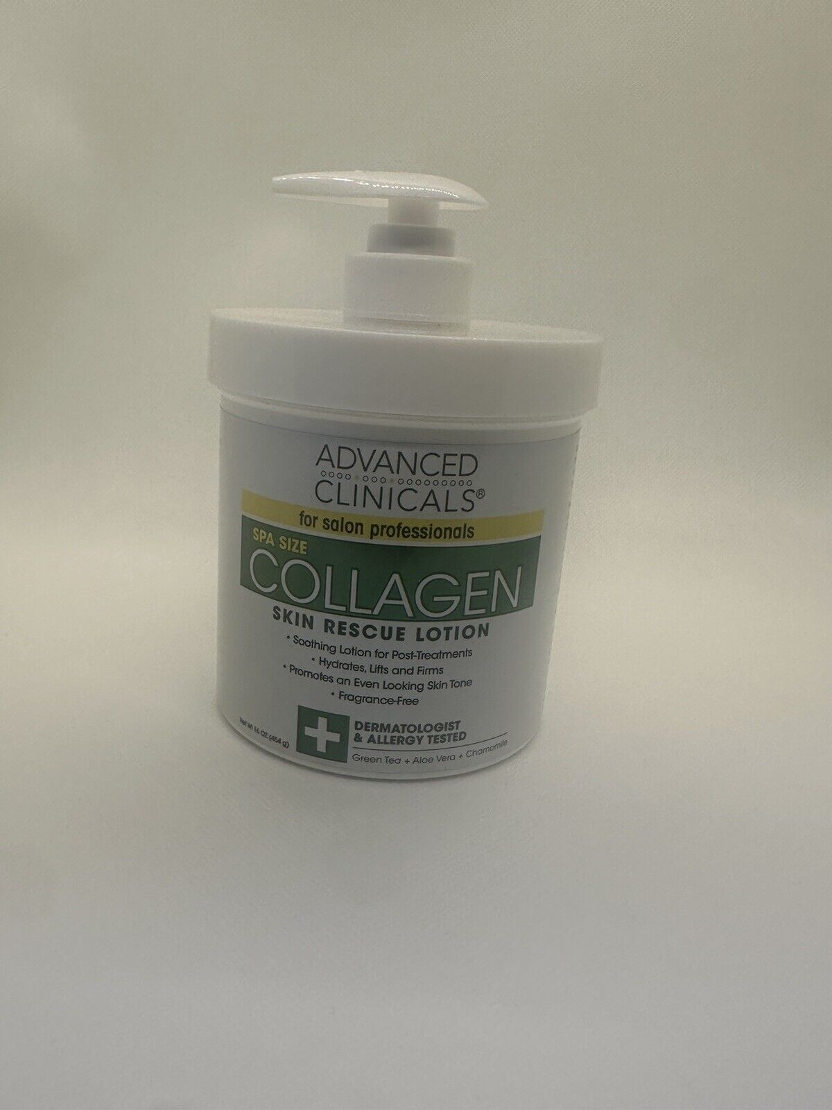 Advanced Clinicals Collagène, Lotion réparatrice pour la peau Original