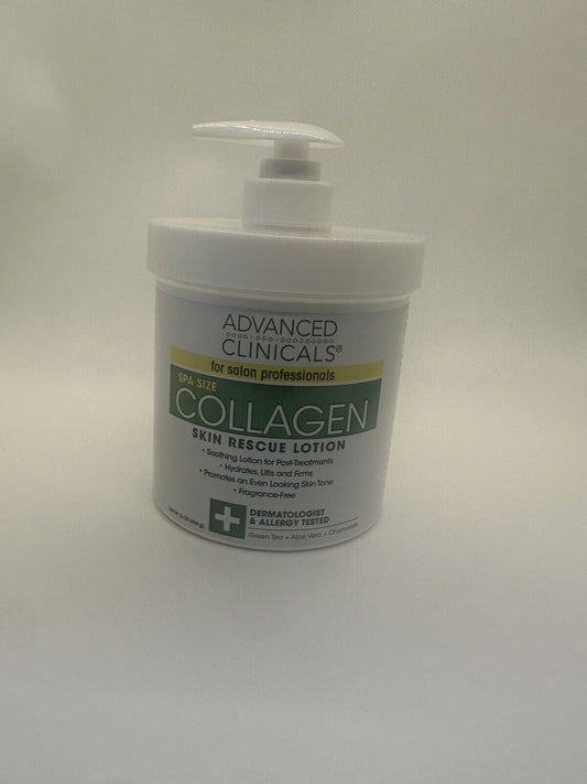Advanced Clinicals Collagène, Lotion réparatrice pour la peau Original