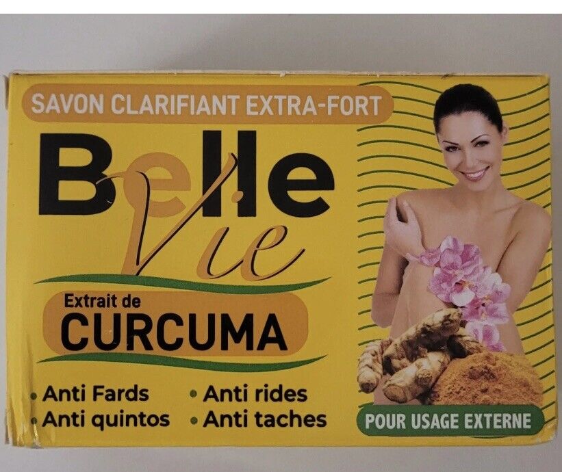 BELLE VIE SAVON CLARIFIANT EXTRA FORT AU CURCUMA ANTI FARDS RIDES QUINTOS TACHES - Kyabeauty