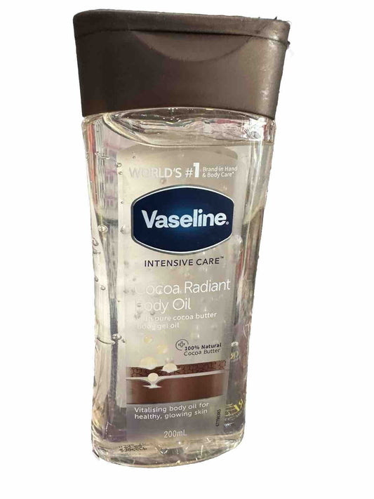 VASELINE INTENSE CARE COCOA RADIANT HUILE GEL DE CORPS HYDRATANT 100% NATUREL - Kyabeauty