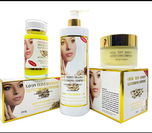 GAMME GLUTATHIONE TEINT DIAMANT COMPRIMÉ ULTRA ÉCLAIRCISSANT - Kyabeauty