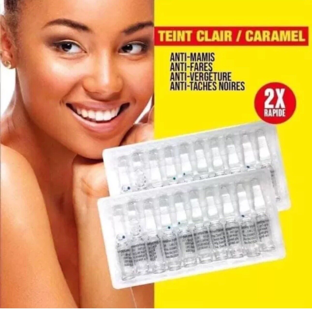 Ampoule buvable blanchissante tout Type De Peau