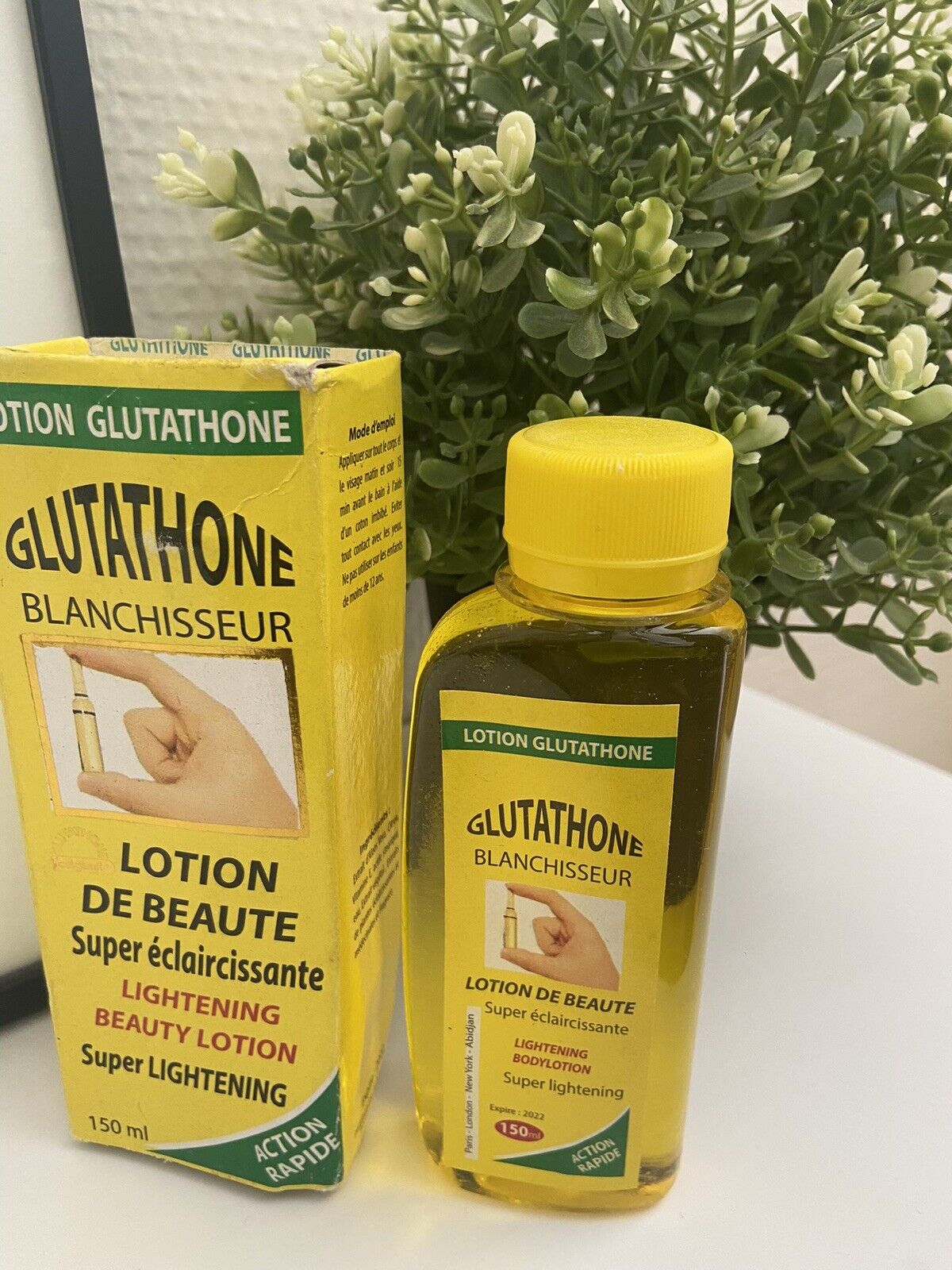 Lotion Glutathone Action Rapide - Kyabeauty