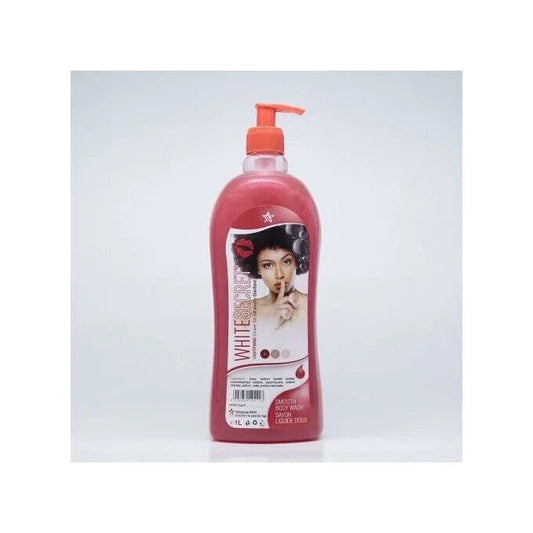 white secret gel douche 1 litre Eclaircissant gommant - Kyabeauty