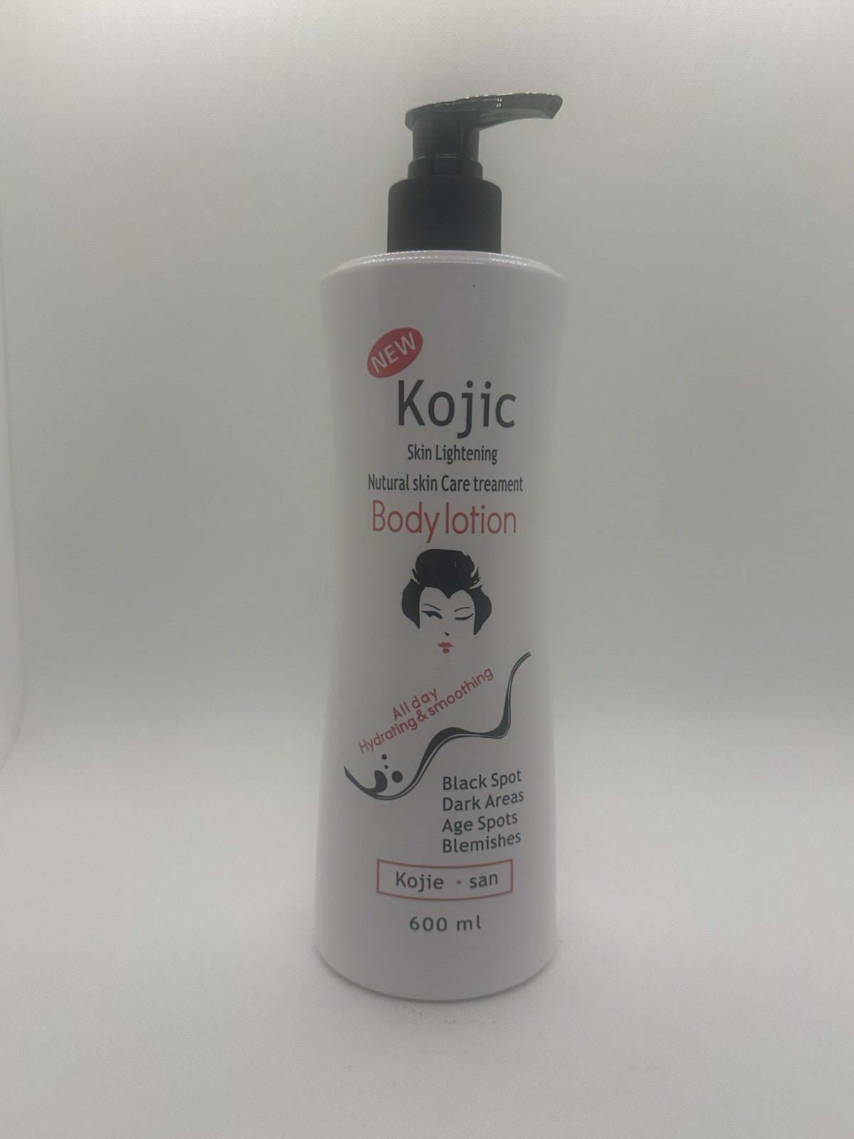 kojie San Lait Corporel Ultra Éclaircissante Anti imperfection Anti Age 600ML
