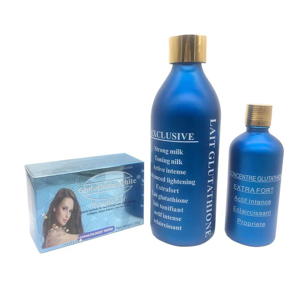 Glutathione Bleu Original Lait Eclaircissant Extra Fort - Kyabeauty