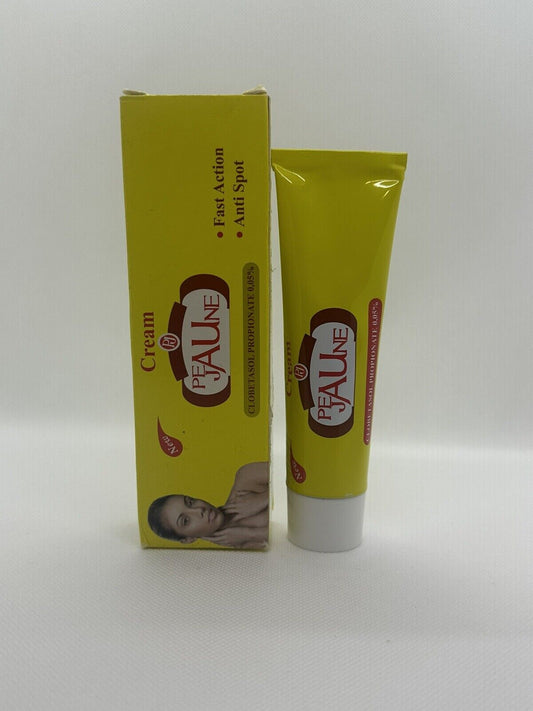 Tube Crème  ÉCLAIRCISSANT EXTRA FORT ANTI TÂCHEs Pour Une Peau Jaune