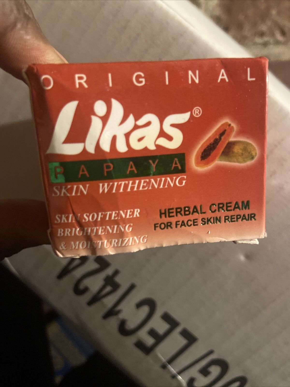 Likas Crème Visage aux papaye anti-tâches noires, cicatrices, vergetures. - Kyabeauty