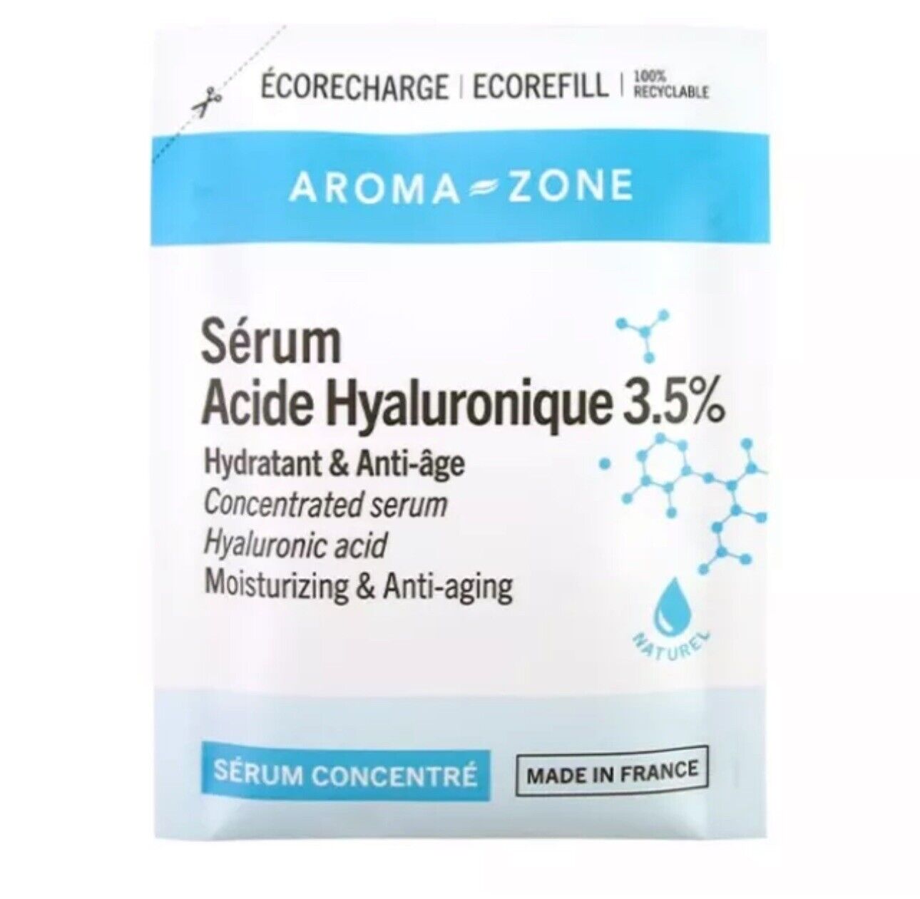 Aroma-zone Sérum concentré d'Acide hyaluronique 3,5%