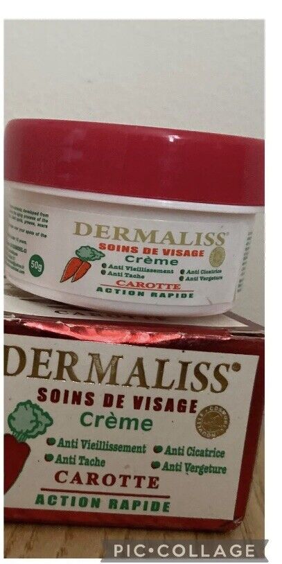 Dermaliss Crème Visage éclaircissante anti acné et taches A La Carotte - Kyabeauty