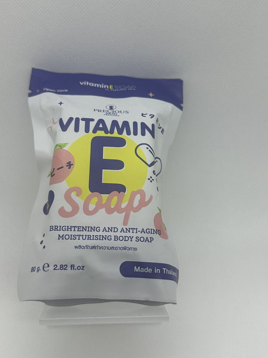 SAVON Gluta Vitamin E Thaïlandais au Collagène Glutathion Imperfections
