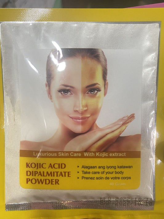 Poudre de kojic ,poudre blanchissante, kojic acid dipalmitate powder - Kyabeauty
