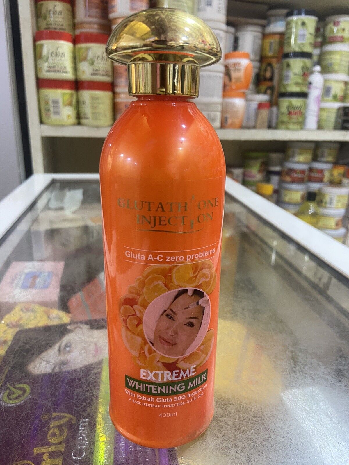 Glutathione orange lait super eclaircissant, anti-tâches reparateur. - Kyabeauty