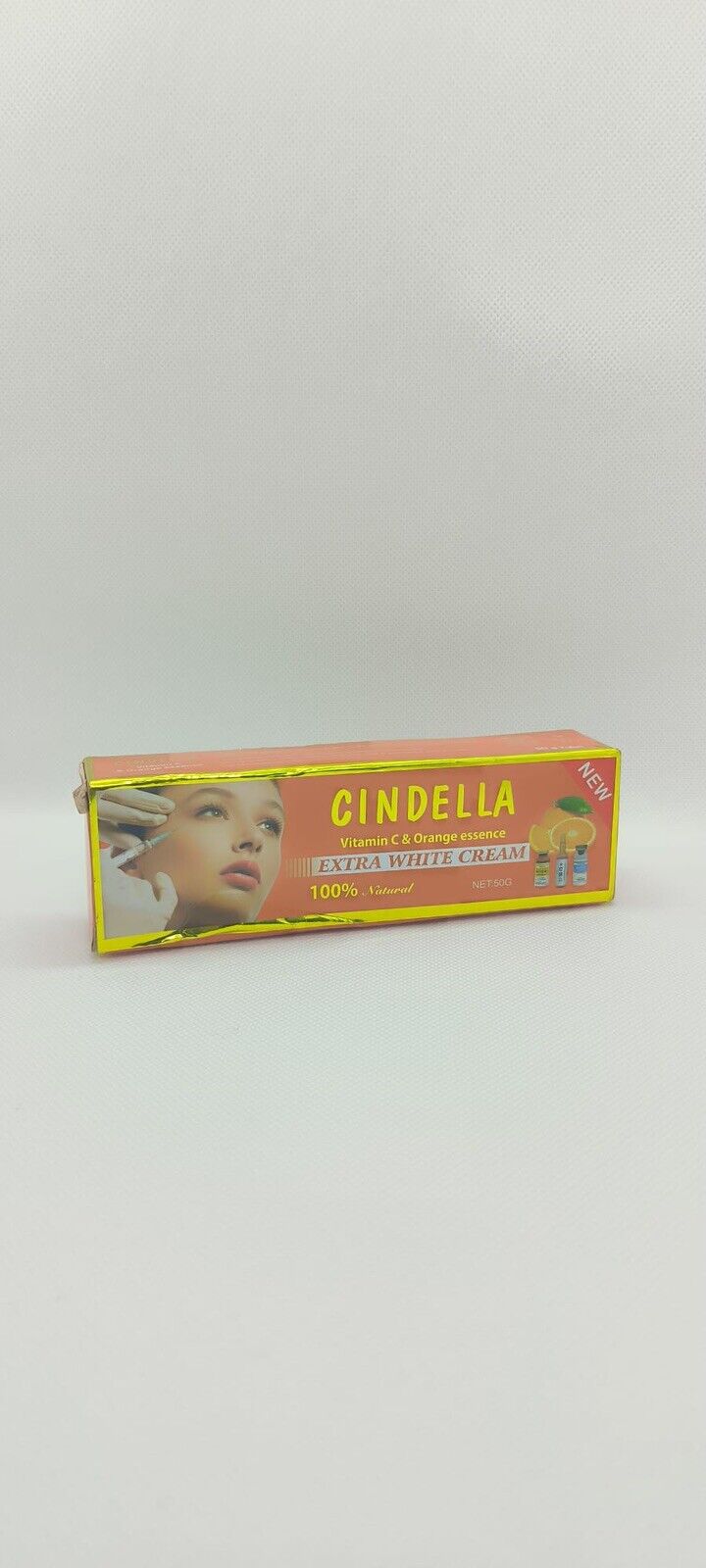 Cindella vitamine c & glutathione creme 100%  blanchissante 50g zero tache