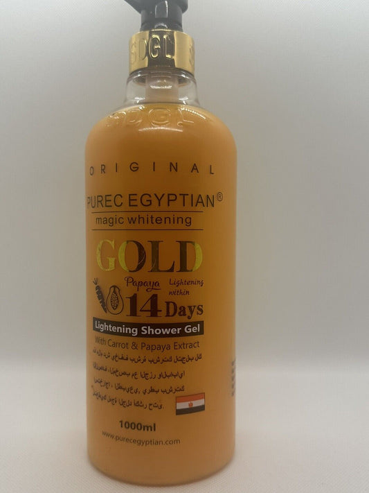 Purec Egyptian Magic, Gel douche éclaircissant 1 litre