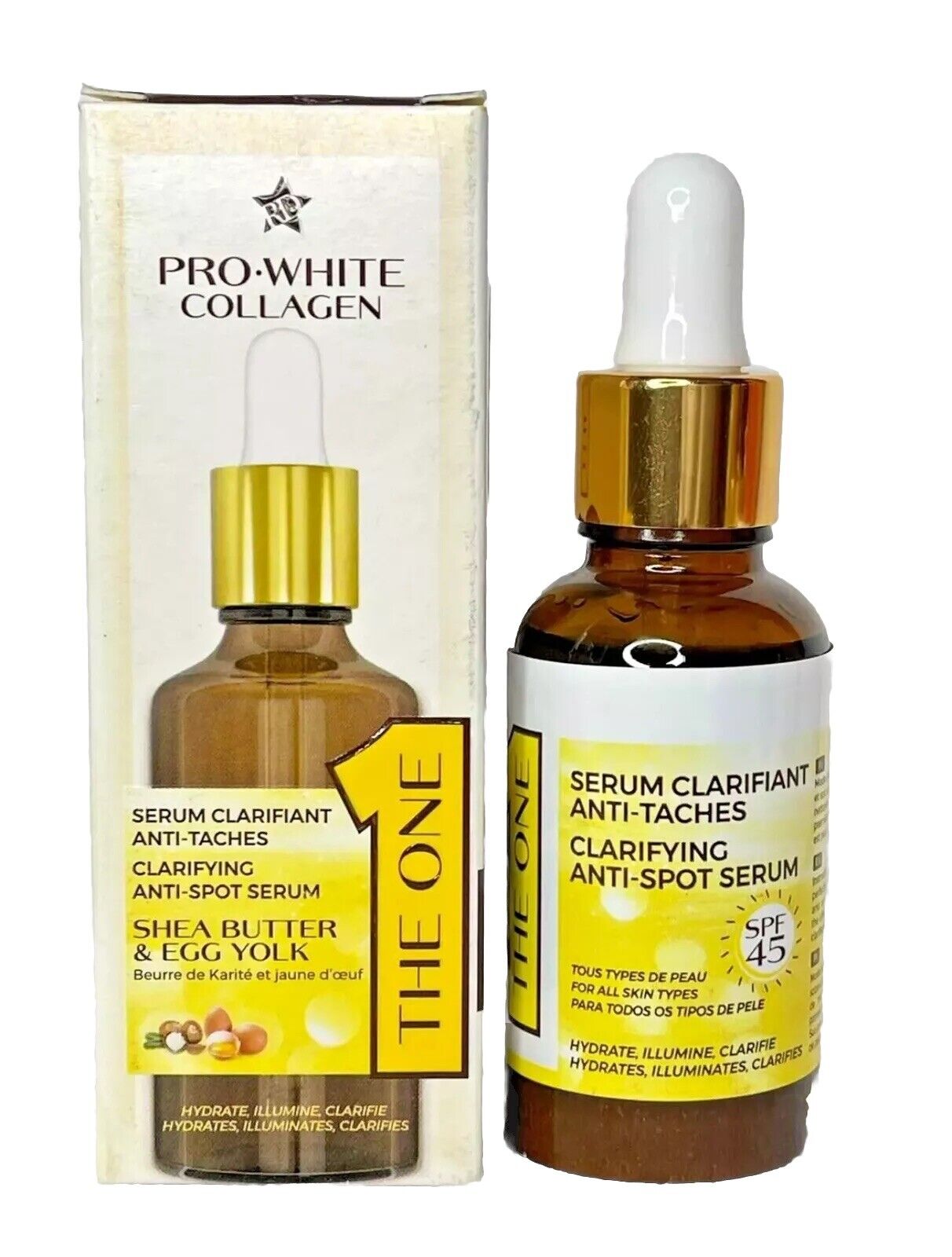 Prowhite collagen serum ultra clarifiant anti tache 30ml Pro.white