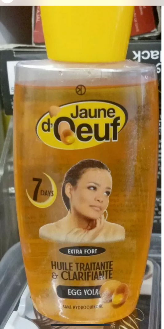 JAUNE D'OEUF HUILE Eclaircissant Anti Tache Imperfection Blanchissant Ultra fort - Kyabeauty