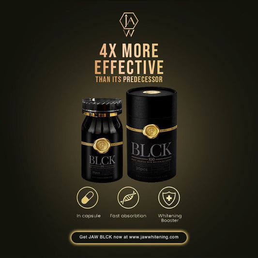 JAW BLACK GLUTATHIONE COLLAGÈNE ANTI TÂCHES super éclaircissant - Kyabeauty