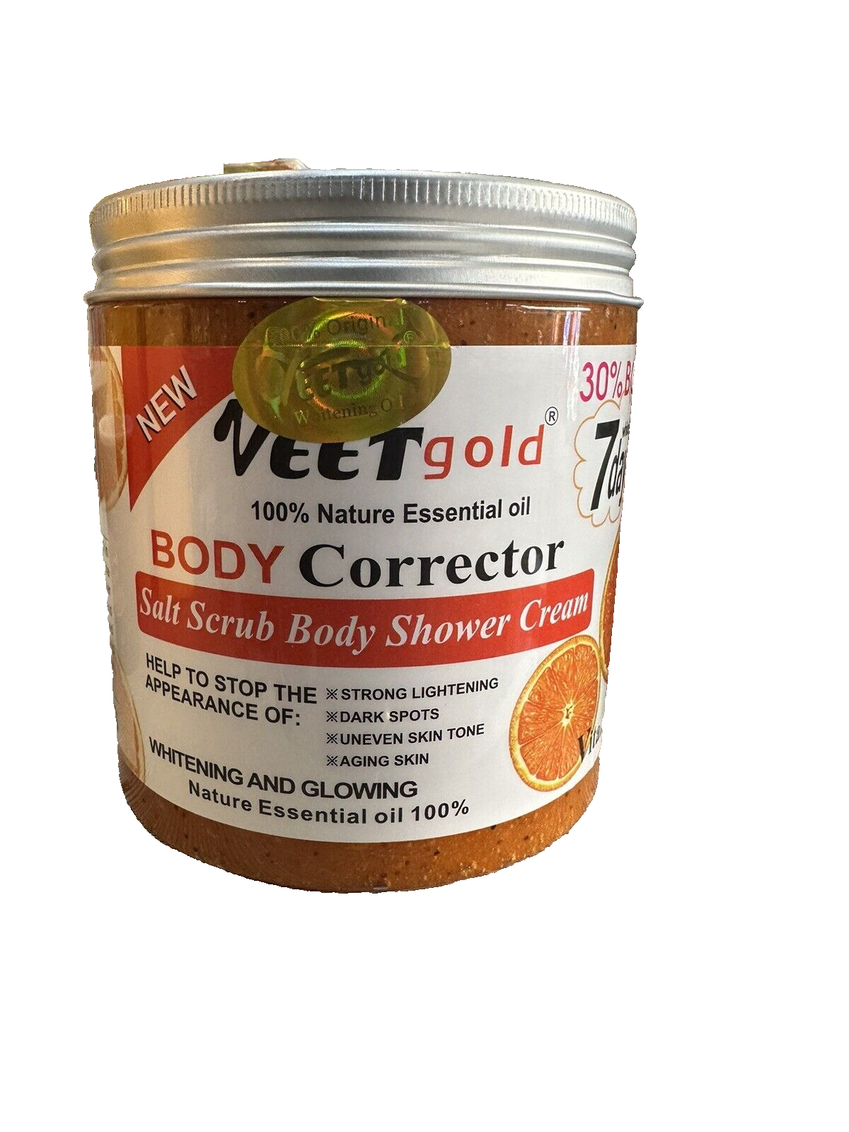 VEETGOLD GOMMAGE EXFOLIANT ORANGE VITAMINE C ULTRA BLANCHISSANT scrub - Kyabeauty