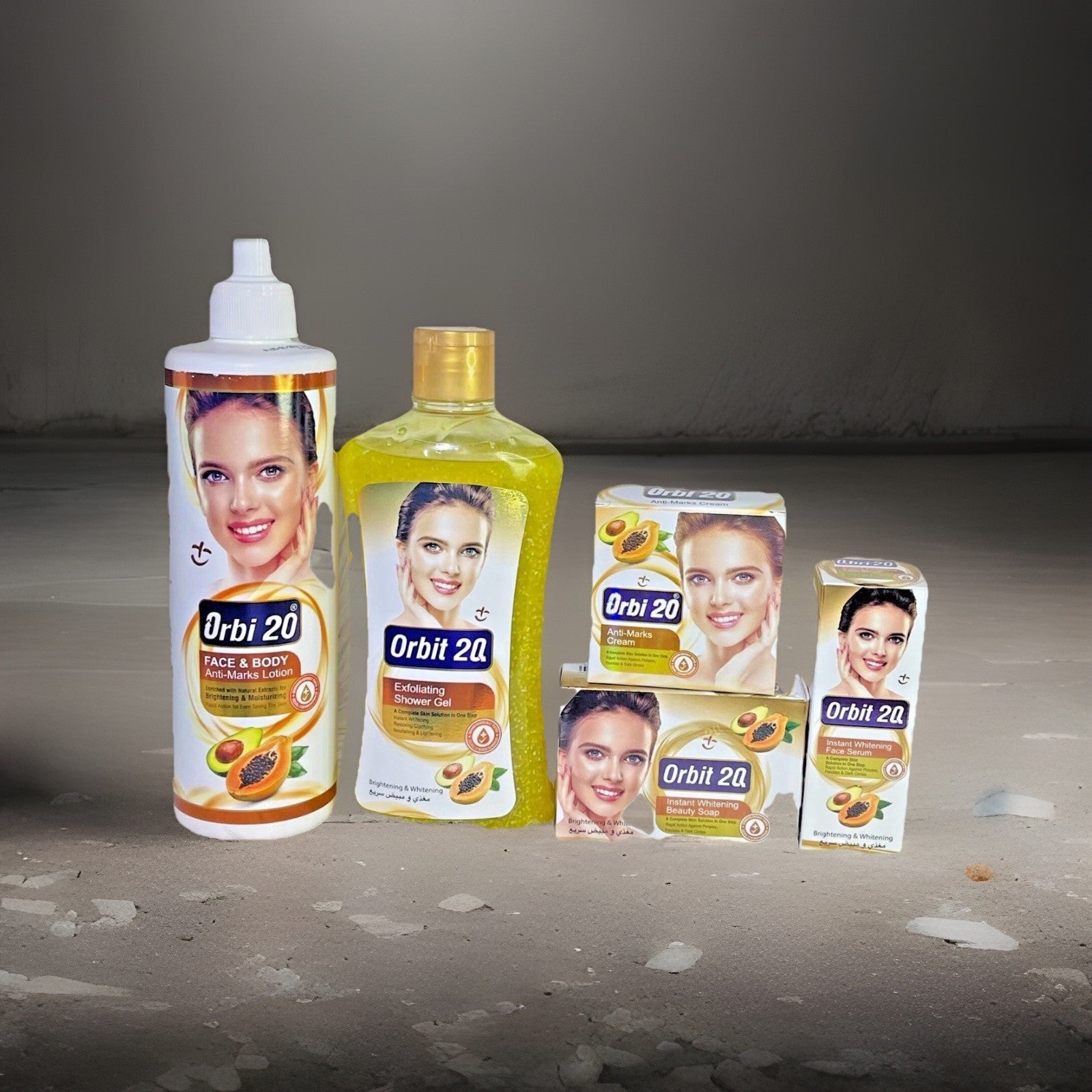 ORBI 20 GAMME ULTRA ÉCLAIRCISSANTE HYDRATANTE NOURRISSANTE  ANTI IMPERFECTION